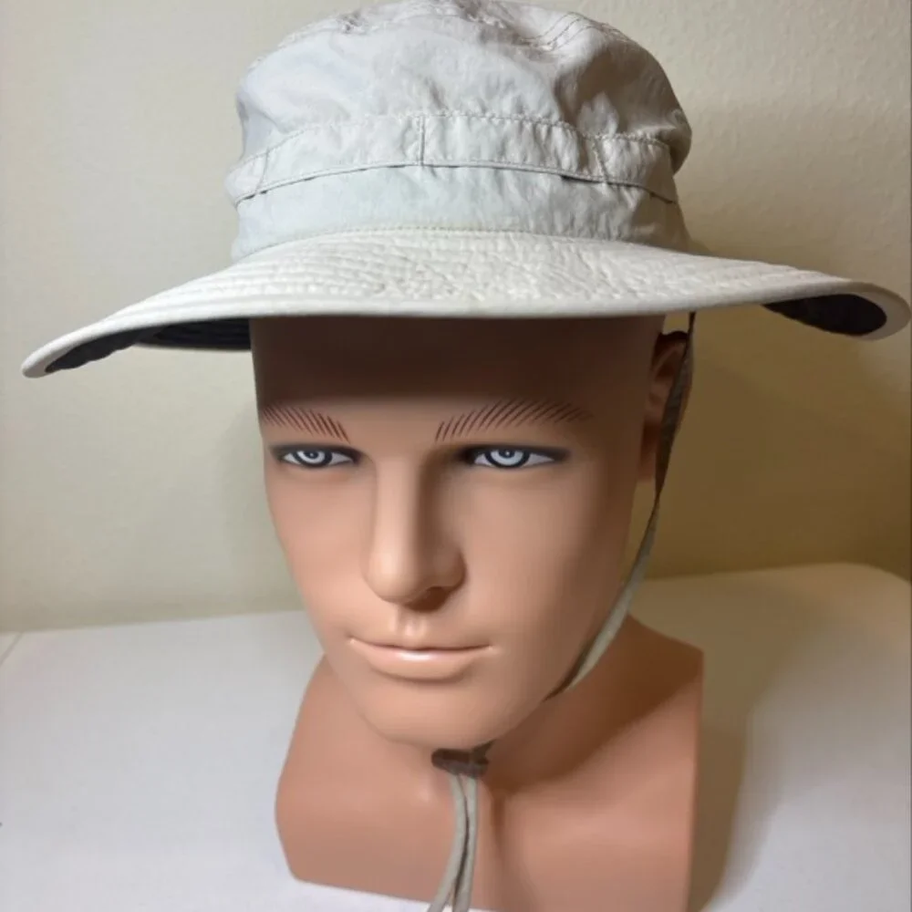 Share Columbia Sportswear Co Wide Brim Sun Bucket Hat with Chin Strap Unisex Siz - Picture 2 of 8